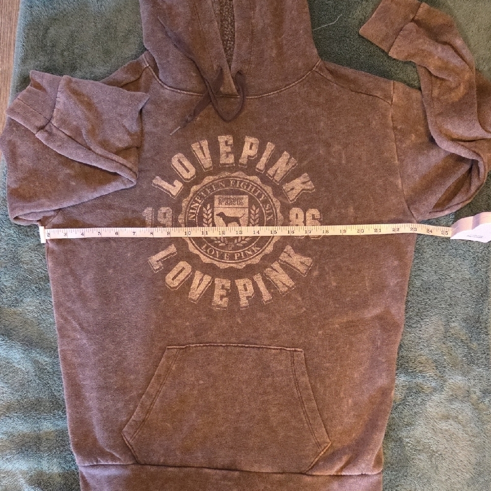PINK Victoria's Secret Gray Hoodie - Picture 4 of 5